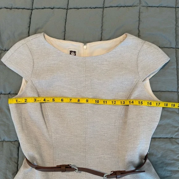 Anne Klein Cap Sleeve dress size 6 - Picture 10 of 12